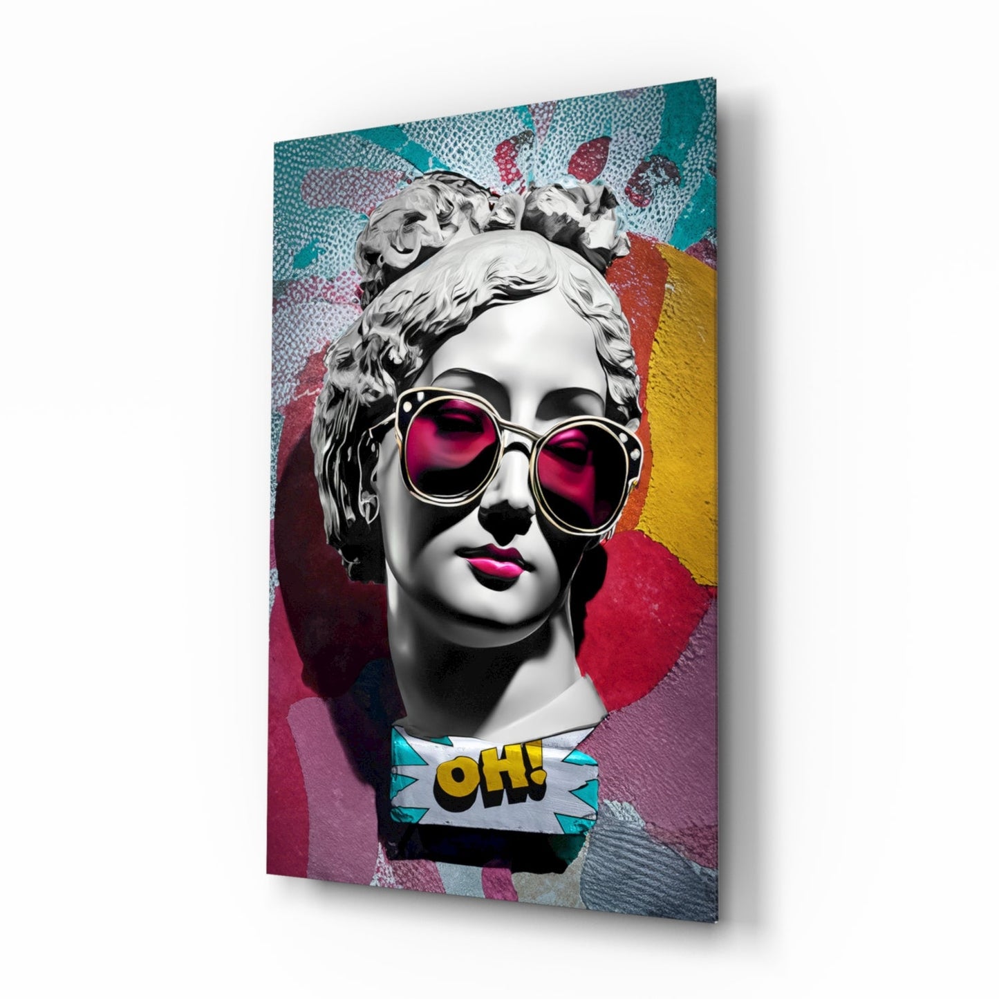 Oh! Glass Wall Art || Designer Collection